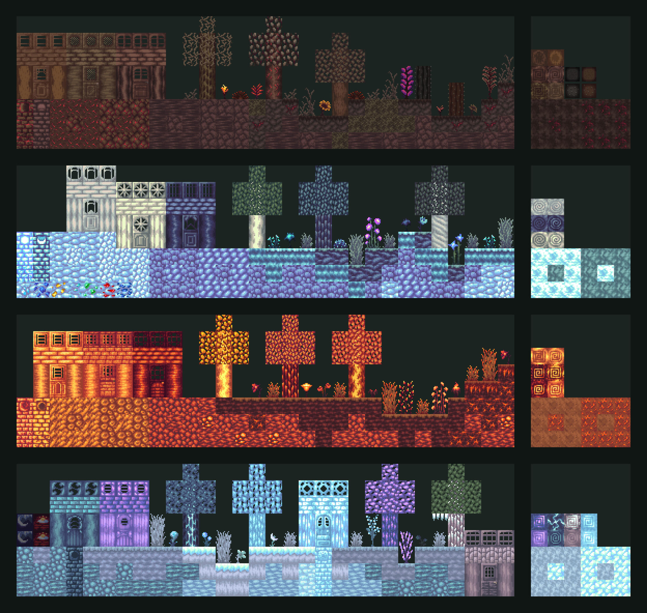 "Biomes of Kythera", an un-released Minecraft Marketplace project, Jan. 2026